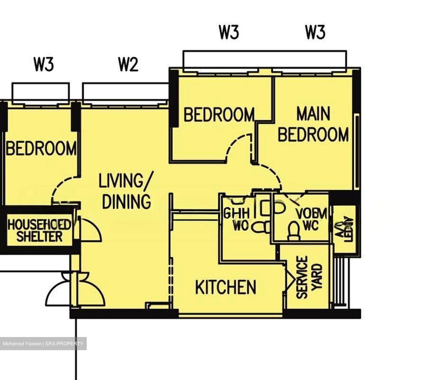 Blk 415C Waterfront I @ Northshore (Punggol), HDB 4 Rooms #632046481